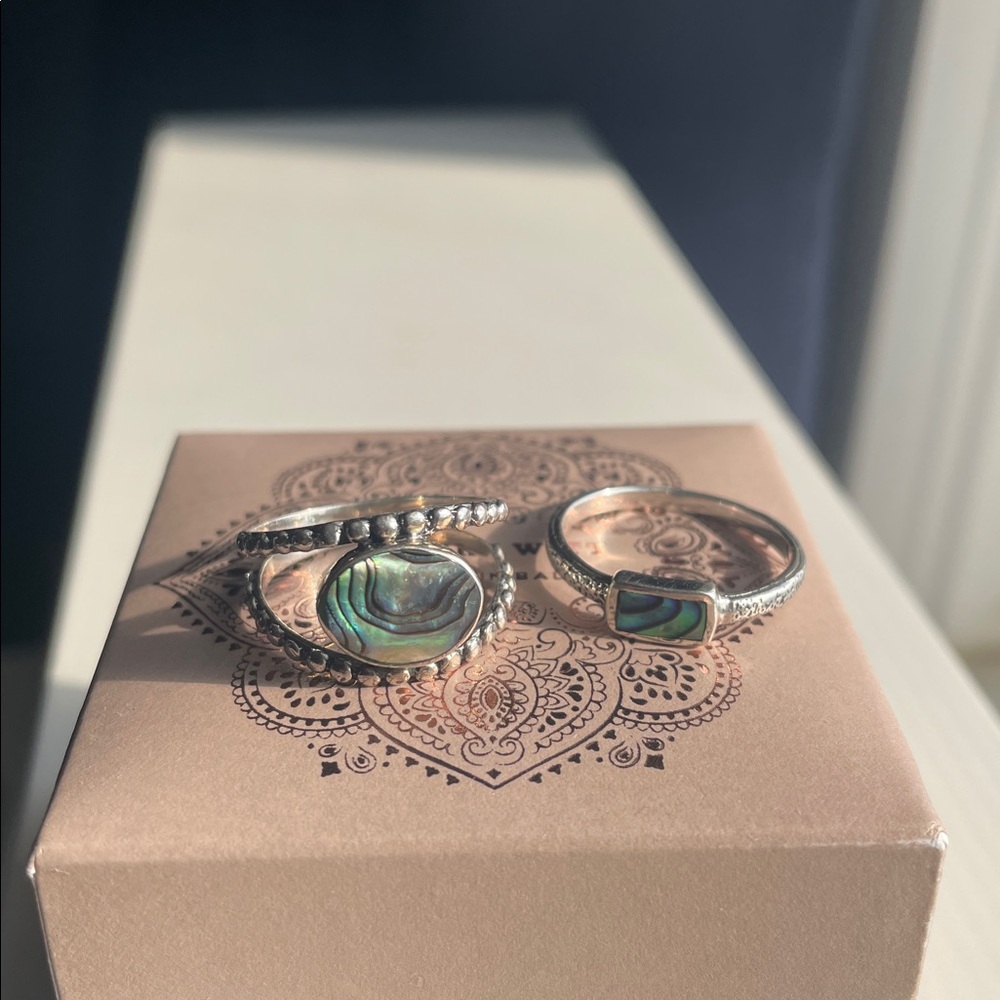 TWO (2) Annika Witt Rings